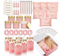 Guifizeiom 61 Pcs Bridesmaid Proposal Gifts Set of 6, Will You Be My Bridesmaid Box, Pink, M, Pink