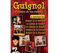 Guignol, le théâtre de vos enfants ! - 5 spectacles : Guignol et le Père Noël / Le cadeau de Guignol / Le château de Guignol / Guignol et les voleurs / Guignol et le crocodile