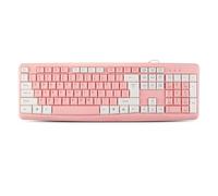 Guiheng Wired Computer Keyboard, Plug Play USB, Silent-Touch Chiclet Keys, Large Number Pad, LED Indicators，Ergonomic, Foldable Stands,Anti-Wear Letters Full Size Keyboard,for Windows Mac PC Laptop