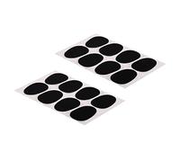 Guihydur 16Pcs 0.3mm Mouthpiece Patches Pads Cushions for Alto Sax Tenor Saxophone Black