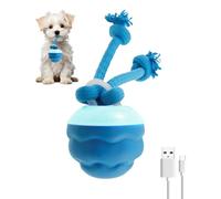 GUIJZSLTRG Interactive Dog Toys Ball with Rope, 3 Modes Automatic Rolling Moving Bouncing Jumping Ball, Touch Activated Dog Toy Smart Balls to Keep Them Busy for Indoor Boredom Pets