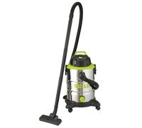 Guild 30L Steel Drum Wet and Dry Vacuum Cleaner - 1500W