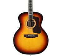 Guild F-512E Rosewood Antique Burst
