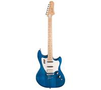 Guild Guitars Catalina Blue Classic Electric Guitar with Modern Functions, Guild Rocker Pickup Switch System with Main Volume, Sound Regulator and 3 Switches