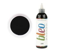 Guild Lane Bleo Fabric Paint - Upcycle & Transform Textiles, Wood and Cork - Non-Toxic, Waterproof & Fade-Resistant - Easy to Apply Paint (Coal, Black, 250ml)