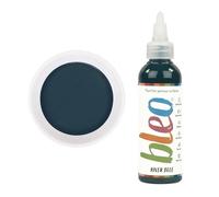 Guild Lane Bleo Fabric Paint - Upcycle & Transform Textiles, Wood and Cork - Non-Toxic, Waterproof & Fade-Resistant - Easy to Apply Paint (River Blue, 100ml)