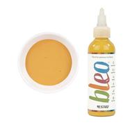 Guild Lane Bleo Fabric Paint - Upcycle & Transform Textiles, Wood and Cork - Non-Toxic, Waterproof & Fade-Resistant - Easy to Apply Paint (Mustard, 100ml)