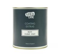 Guild Lane Clear Top Coat, Matt Finish 500ml - Scratch-Resistant & Durable Sealer for Furniture & Crafts, Multi-Surface, Easy Application, Vegan Formula, Exceptional Coverage