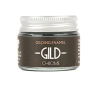 Guild Lane - GILD Chrome Enamel Paint - Liquid Chrome - Metal, Plastic, Glass & More - Mirror-Like - Oil-Based Metallic Paint - 15ml Jar