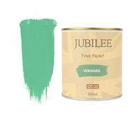 Guild Lane Jubilee Furniture Paint - Upcycle & Transform Wood, Metal & Glass - Soft Sheen Finish for Indoor & Outdoor - Durable & Easy to Apply Multi-Surface Paint (Verdigris, Green, 500ml)
