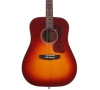 Guild Westerly Collection D-140 Cherry Burst Folk Acoustic Guitar with Bag