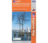 Guildford and Farnham: Sheet 145 (OS Explorer Map)