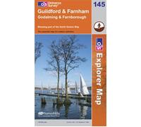 Guildford & Farnham OS Explorer Map 145