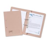Exacompta Guildhall Transfer Spiral Pocket File Foolscap Buff Pack 25