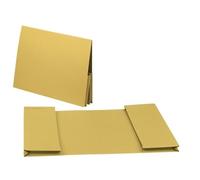 Exacompta 214-YLWZ Guildhall Double Pocket Wallet - Yellow