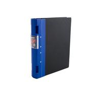 Guildhall 388149 GLX Ergogrip Binder Polypropylene 8 Prong/4 Ring 55mm A4 Blue Ref 4532 [Pack 2]