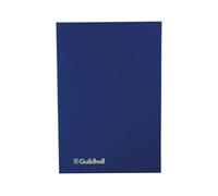 Exacompta Account Book Guildhall 31/6Z - 298x203mm Hardback Vinyl, 95gsm, Sewn, 6 Cash Columns