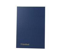 Guildhall Account Book Casebound 298x203mm 7 Cash Columns 80 Pages Blue 31/7Z