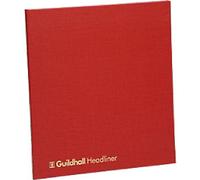 Guildhall Account Book 48/21Z Not perforated 27.8 x 1 x 30.5 cm Burgundy