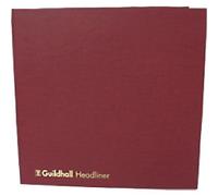 Guildhall Account Book 58/4-16Z Not perforated 31.1 x 1 x 30.5 cm Burgundy