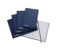 Exacompta - Ref 31/5Z - Guildhall Account Book - 298 x 203mm in Size, Hardback Vinyl Cover, 95gsm Ledger Quality Paper, Traditionally Sewn - 5 Cash Columns