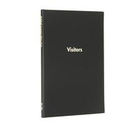 Guildhall Company Visitors Book A4 160 Pages Black T253z