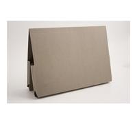 Guildhall Double Pocket Legal Wallet Manilla Foolscap 315gsm Grey (Pack 25)