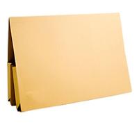 Guildhall Double Pocket Wallet 214-YLWZ A4, Foolscap Flap Manilla Landscape 38 (W) x 27 (D) x 14 (H) cm Yellow Pack of 25