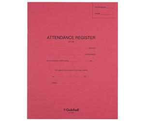 Guildhall Exercise Book Ruled Soft Cover Red E100Z 12 Sheets