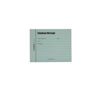 Guildhall GH110BU Telephone/Message Pad - Blue