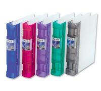 Guildhall GLX Ergogrip Ring Binder Polypropylene 8 Prongs Making 4 x 55mm Rings