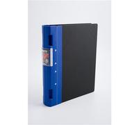 Guildhall GLX Ergogrip Binder Capacity 400 Sheets 4x 2 Prong 55mm A4 Blue Ref 4532Z [Pack 2]
