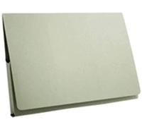 Guildhall Pocket Wallet PW3-GRNZ A4, Foolscap Flap Manilla Landscape 38 (W) x 27 (D) x 14 (H) cm Green Pack of 50