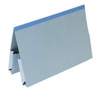 Guildhall Legal Wallet Double 35mm Pocket Reinforced Manilla 315gsm Foolscap Blue Ref 218-BLUZ [Pack 25]