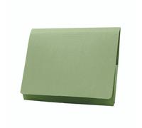 Exacompta Pocket Wallet Guildhall PW3-GRNZ, A4/Foolscap Manilla 315gsm, Landscape, Green, Pack of 50