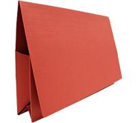 Guildhall Probate Document Wallet PRW2-REDZ A4, Foolscap Flap Manilla 315 gsm Landscape 37 (W) x 26.5 (D) x 7 (H) cm Red Pack of 25