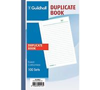 Guildhall Ruled Duplicate Book Special format 100 Sheets