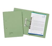 Guildhall Spiral File A4 Green Manilla 285 gsm 285 gsm 0 Holes Pack of 25