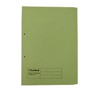Guildhall Spiral File Foolscap Green Manila 315 gsm Pack of 25