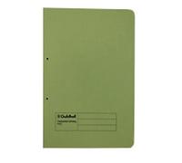 Guildhall Spiral File Foolscap Green Manila 315 gsm Pack of 50