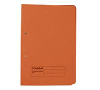 Guildhall Spiral File Foolscap Orange Manila 315 gsm Pack of 50
