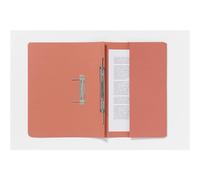 Guildhall Spring Pocket Transfer File Manilla Foolscap 285gsm Orange (Pack 25) - 347-ORGZ
