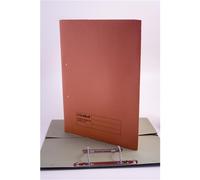 Exacompta - Ref 211/6004Z - Guildhall - Pocket Spiral File, 420gsm Heavyweight Manilla, Holds A4 & Foolscap Documents, Left Hand Pocket, Blue Angel Certified - Orange, Pack of 25