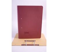 Exacompta Guildhall Transfer Spiral File 420gsm Foolscap Red Pack 25