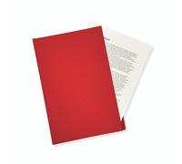 Guildhall Sq Cut Fldr FC Red PK100