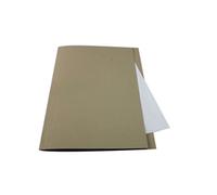 Guildhall Square Cut Folders A4, Foolscap Buff Manilla Cardboard 250 gsm Pack of 100