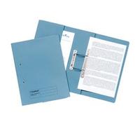 Guildhall Transfer Spiral Pocket File 315gsm Foolscap Blue (25 Pack)