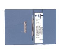 Exacompta Guildhall Transfer Spiral Pocket File Foolscap Blue Pack 25