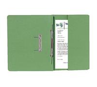 Exacompta Guildhall Transfer Spiral Pocket File Foolscap Green Pack 25
