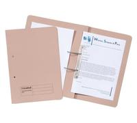 Guildhall Transfer Spring Files 315gsm Capacity 38mm Foolscap Buff Ref 348-Bufz [Pack 50]
